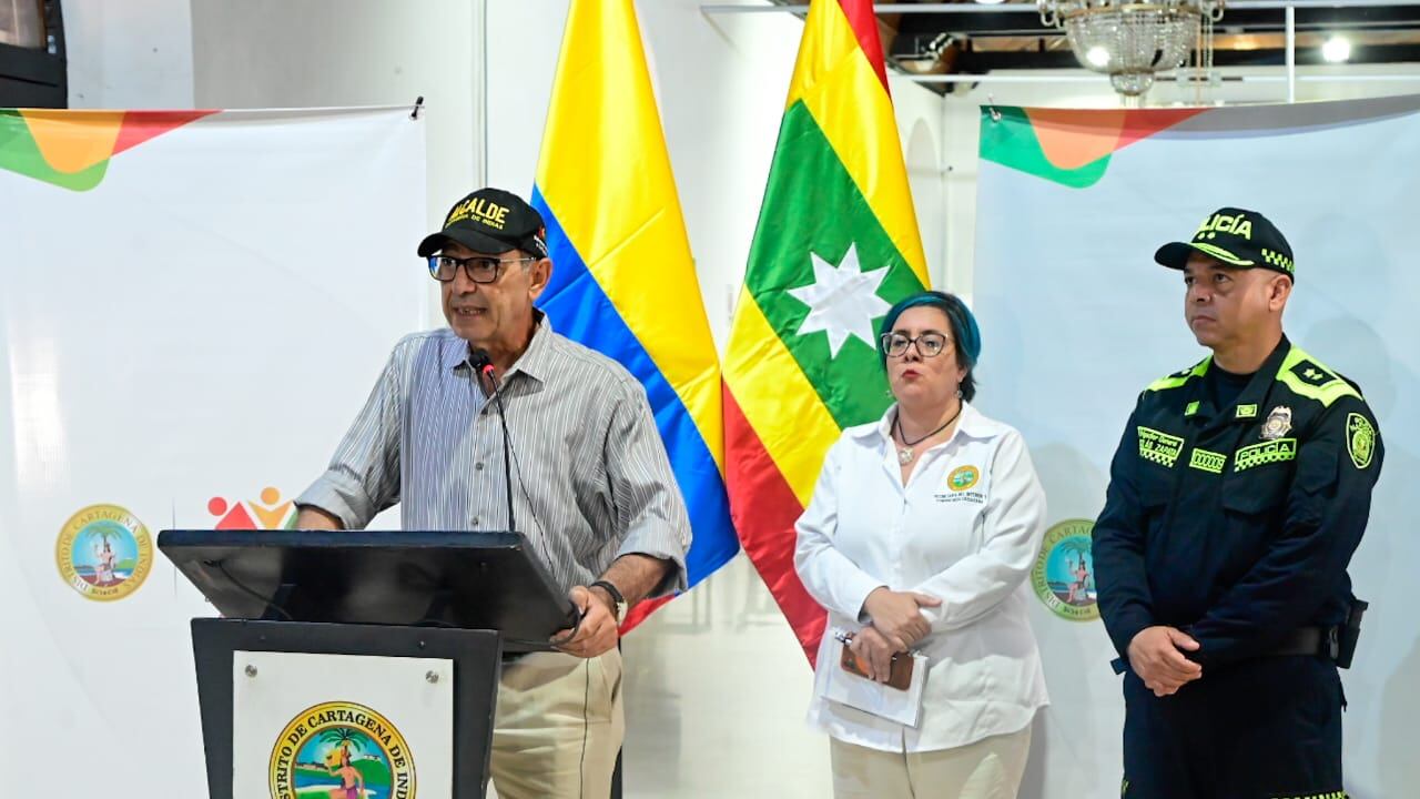 Consejo de seguridad en Cartagena para analizar la situación de orden público