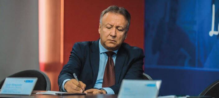 Viceministro de Salud, Luis Alexander Moscoso.