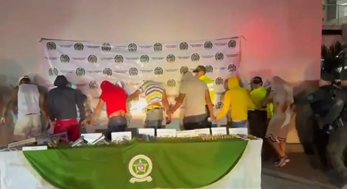 La Fiscalía presentó a los capturados por el asesinato de guardianes del Inpec, ante un juez de control de garantías y pedirán una medida de aseguramiento.