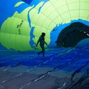 Una activista ambiental camina dentro de un globo aerostático antes de lanzarlo durante una manifestación en las afueras de una cumbre de la Unión Europea en Bruselas, el jueves 10 de diciembre de 2020. Los líderes de la UE se reúnen para una cumbre de fin de año que abordará cualquier tema, desde el clima hasta los planes de recuperación del virus. Adicionalmente, se discutirá el futuro del Brexit. Foto: Francisco Seco / AP