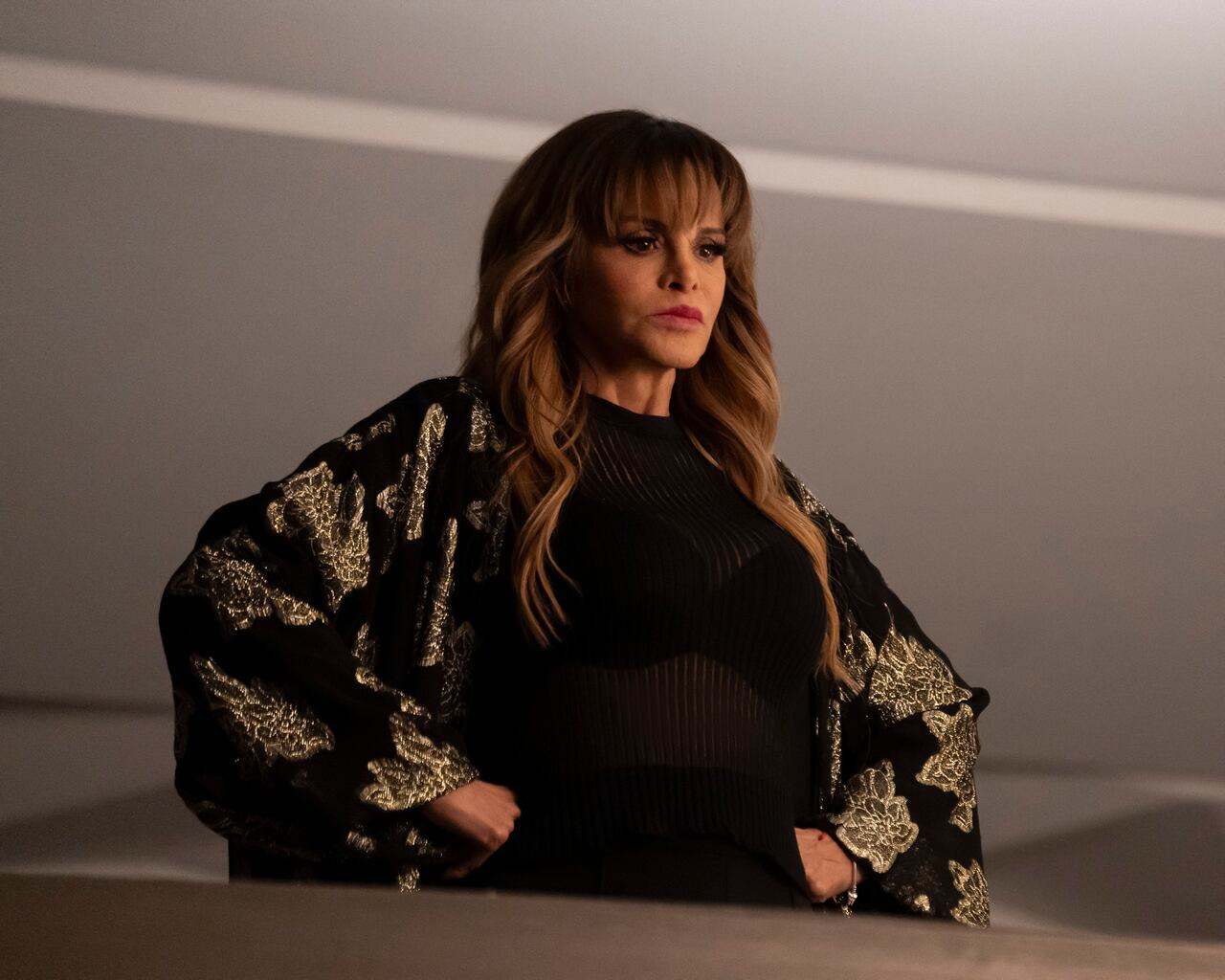 La Maquina -- “Last Minute Trip,”- Episode 105 -- Andy and Irasema follow Esteban as he drags the children back to where it all began: his hometown. When dark secrets are uncovered, the threat of Otras Personas looms larger than ever. Josefina (Lucía Méndez), shown. (Photo by: Alexandro Bolaños Escamilla/Hulu)