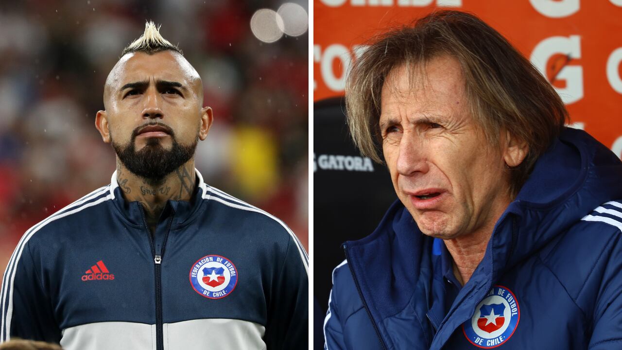 Arturo Vidal ha demostrado malestar por el proceso en Chile de Ricardo Gareca.