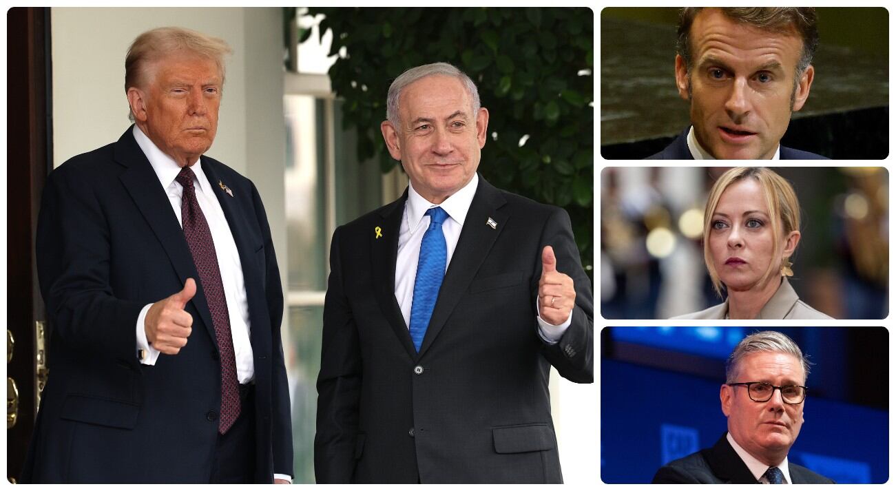 Donald Trump y Benjamin Netanyahu se reunieron en la Casa Blanca