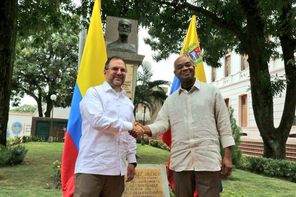 Luis Giberto Murillo e Yvan Gil.