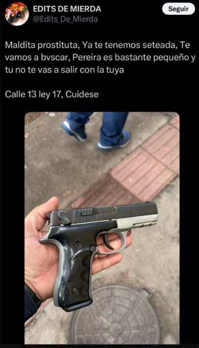 Denuncia de la congresista Congresista Carolina Giraldo.