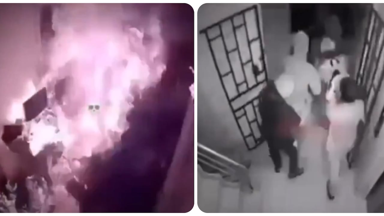 Explosión a extorsionistas