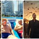 En el video se puede ver a Trump compartiendo una bebida con el primer ministro de Israel en una Gaza "reconstruida y próspera"