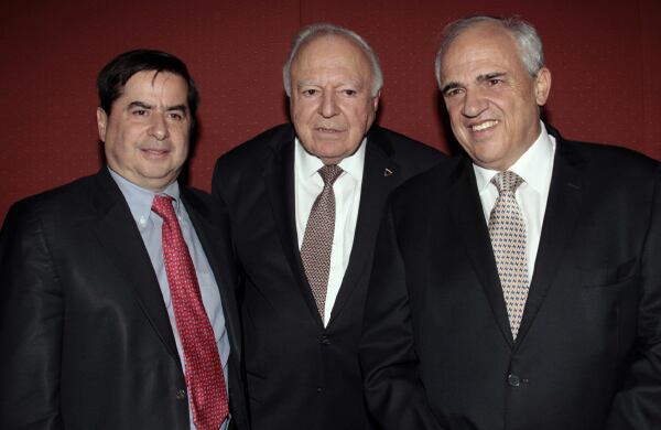 Juan Fernando Cristo, Aurelio Iragorri Hormaza y Ernesto Samper Pizano.