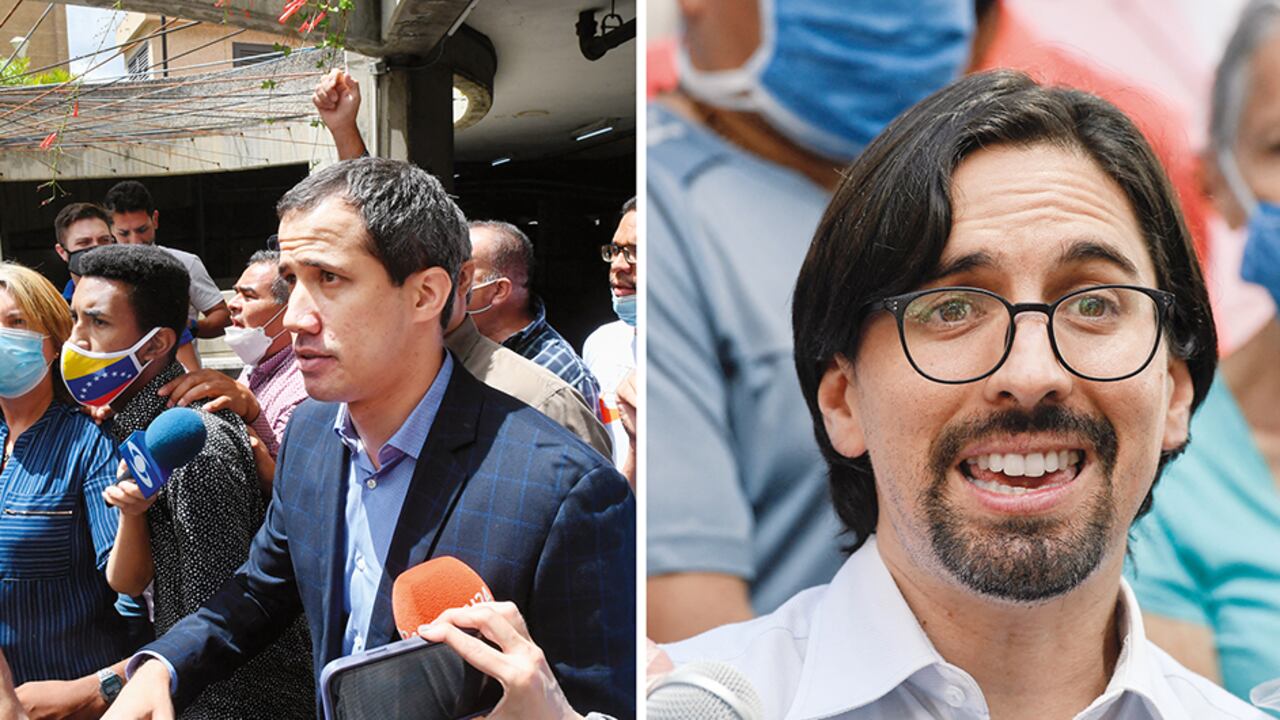 A Juan Guaidó y Freddy Guevara, opositores de Maduro, se les ha acusado, reprimido y detenido en su país.