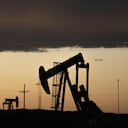 Extracción de petróleo, imagen de referencia.