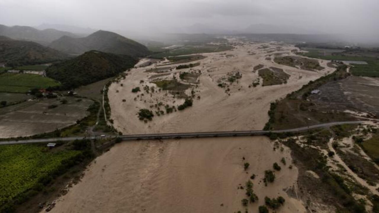 Inundaciones en República Dominicana.