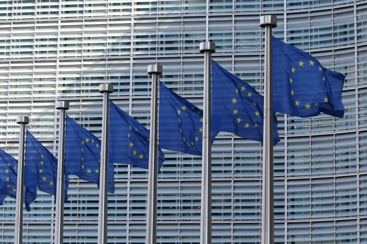 Banderas de la UE
GUILLAUME PERIGOIS/UIMP
(Foto de ARCHIVO)
12/5/2021