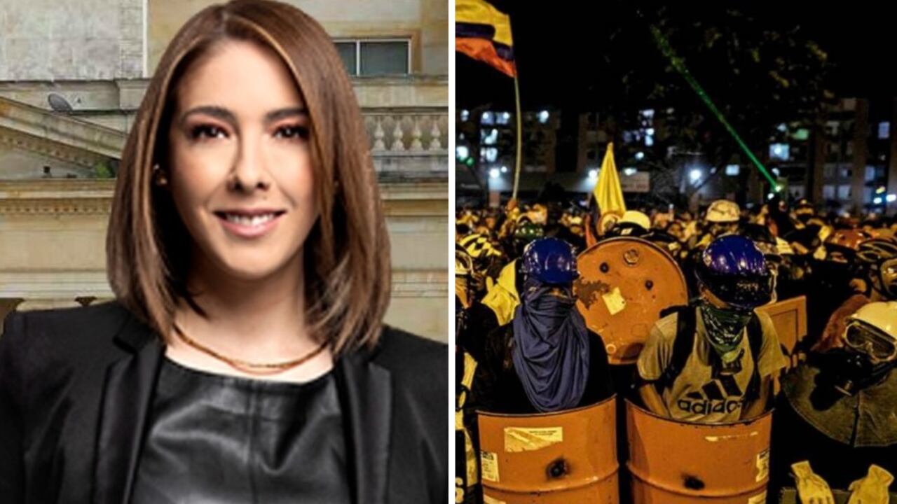 Juanita Gómez y la primera línea