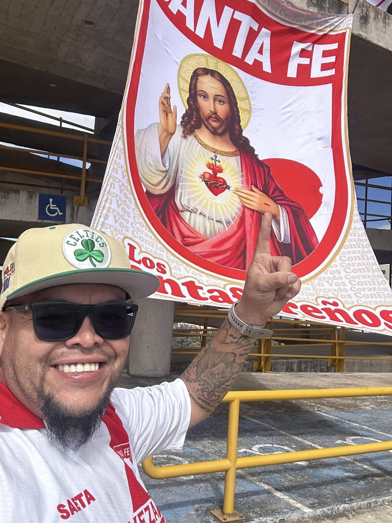 Juanito Santafereño acompañó al club de sus amores hasta el último partido de este 2024