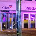 Ladrones en Cali detonaron una carga explosiva en un cajero y robaron una millonaria suma