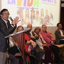 El expresidente de Colombia, Gustavo Petro, y el líder de la oposición y senador del Pacto Histórico, Iván Cepeda, liderarán hoy la presentación del Gabinete por la Vida