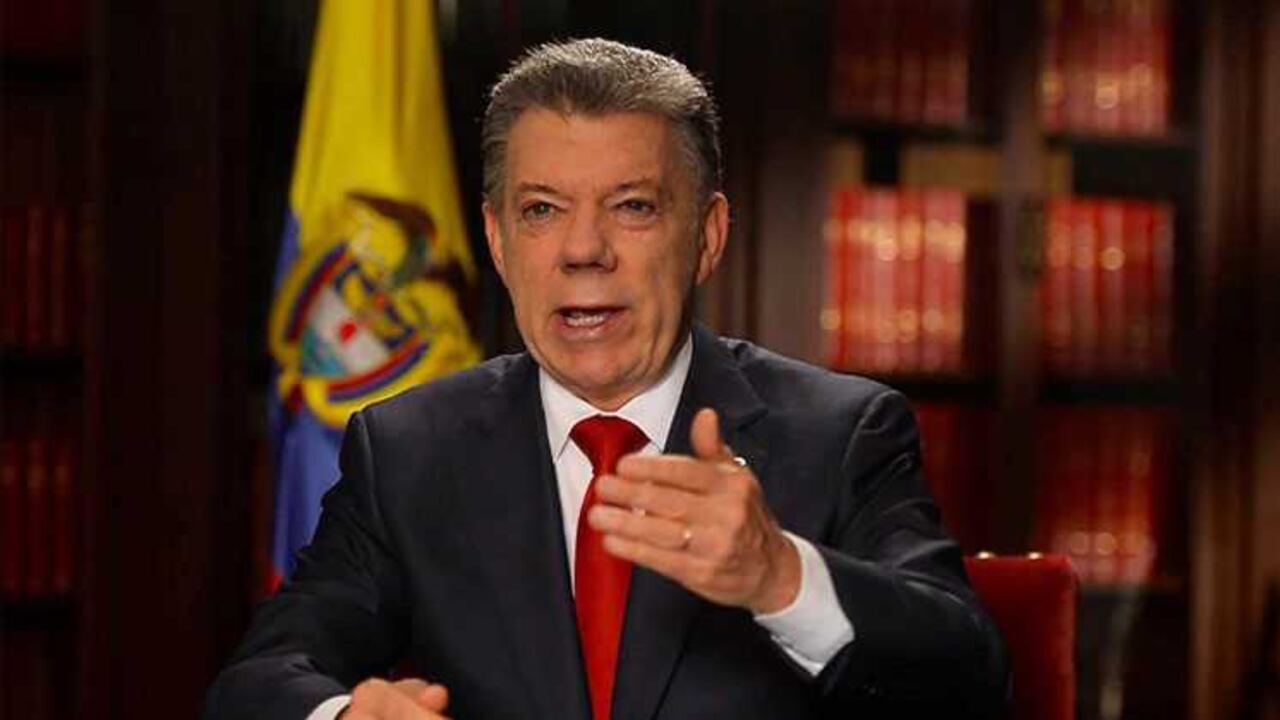 Santos recordó que falta firmar el acuerdo final con las FARC en La Habana.