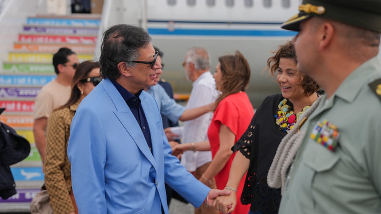 El presidente Gustavo Petro habló de la economía colombiana desde Italia.