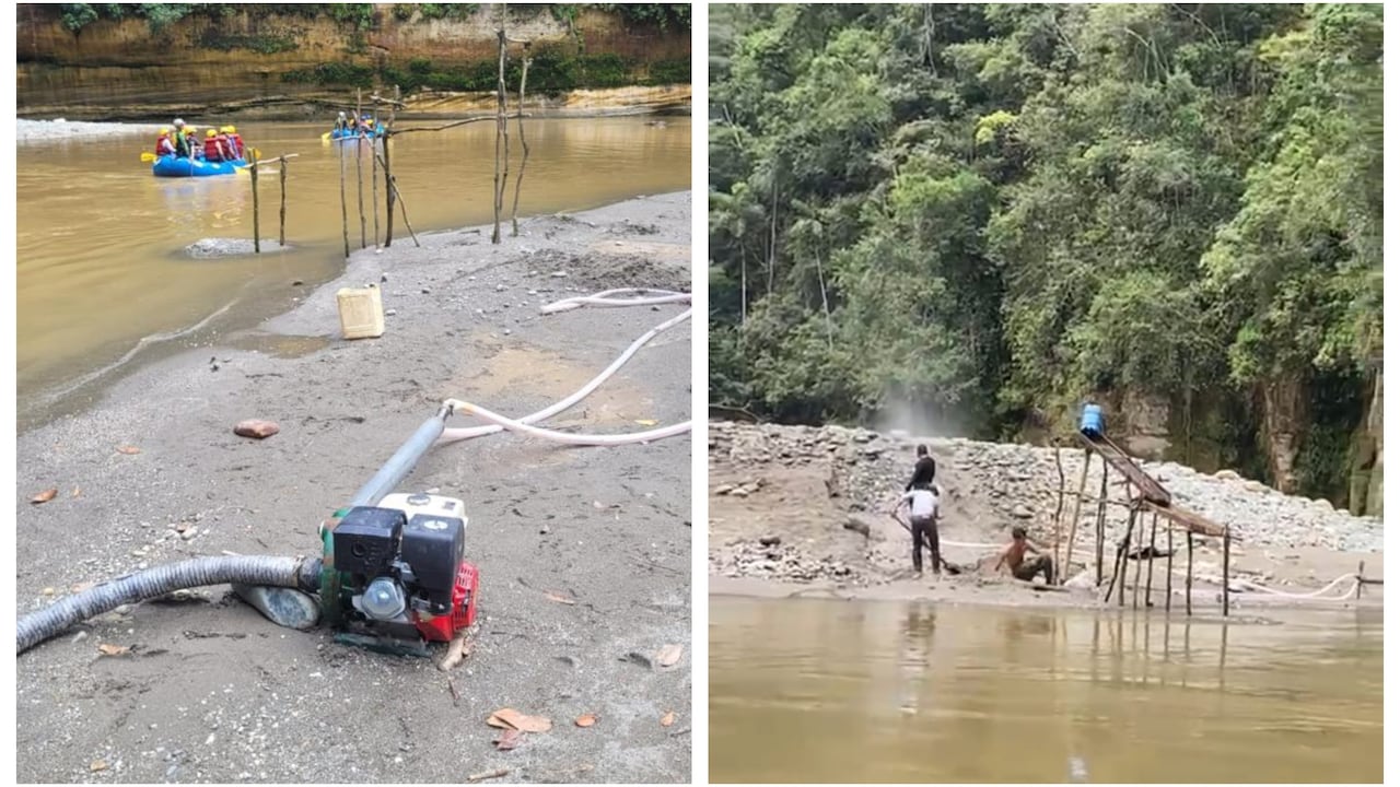 Alerta de minería ilegal en el Meta: el gobernador indicó se estaría dando en cañón del río Güejar.