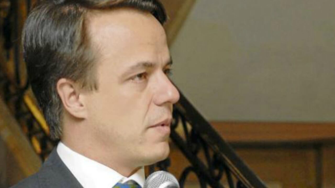 Viceministro de Hacienda, Andrés Escobar.