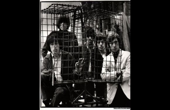 El fotógrafo británico Gered Mankowitz ha retratado la escena del rock durante cuatro décadas. Ahora su archivo personal con más de 1.000 imágenes inéditas de los Rolling Stones se expone en Londres. De izquierda a derecha: Bill Wyman, Brian Jones, Keith Richards, Mick Jagger y Charlie Watts