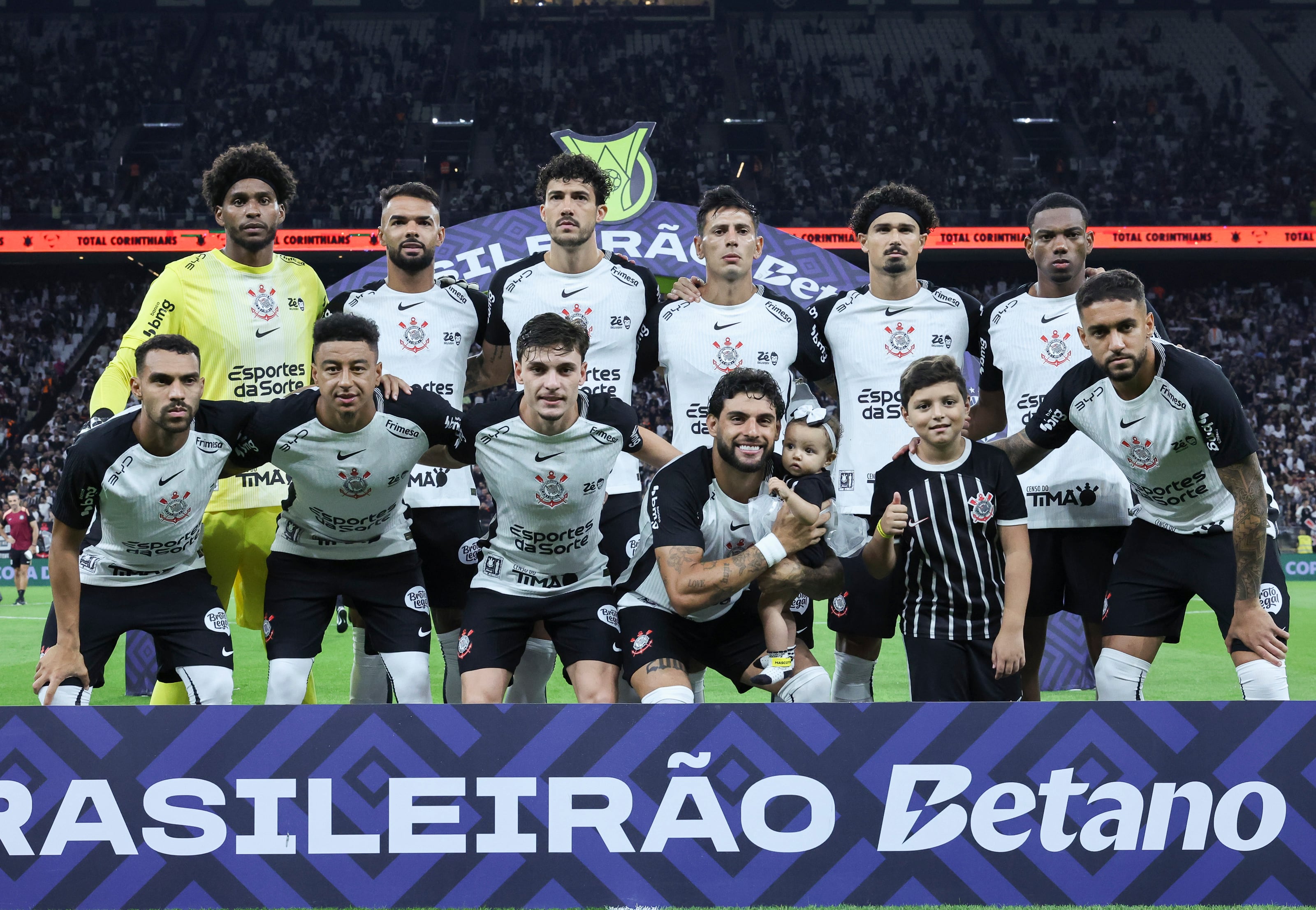 Nómina de Corinthians en este 2026.