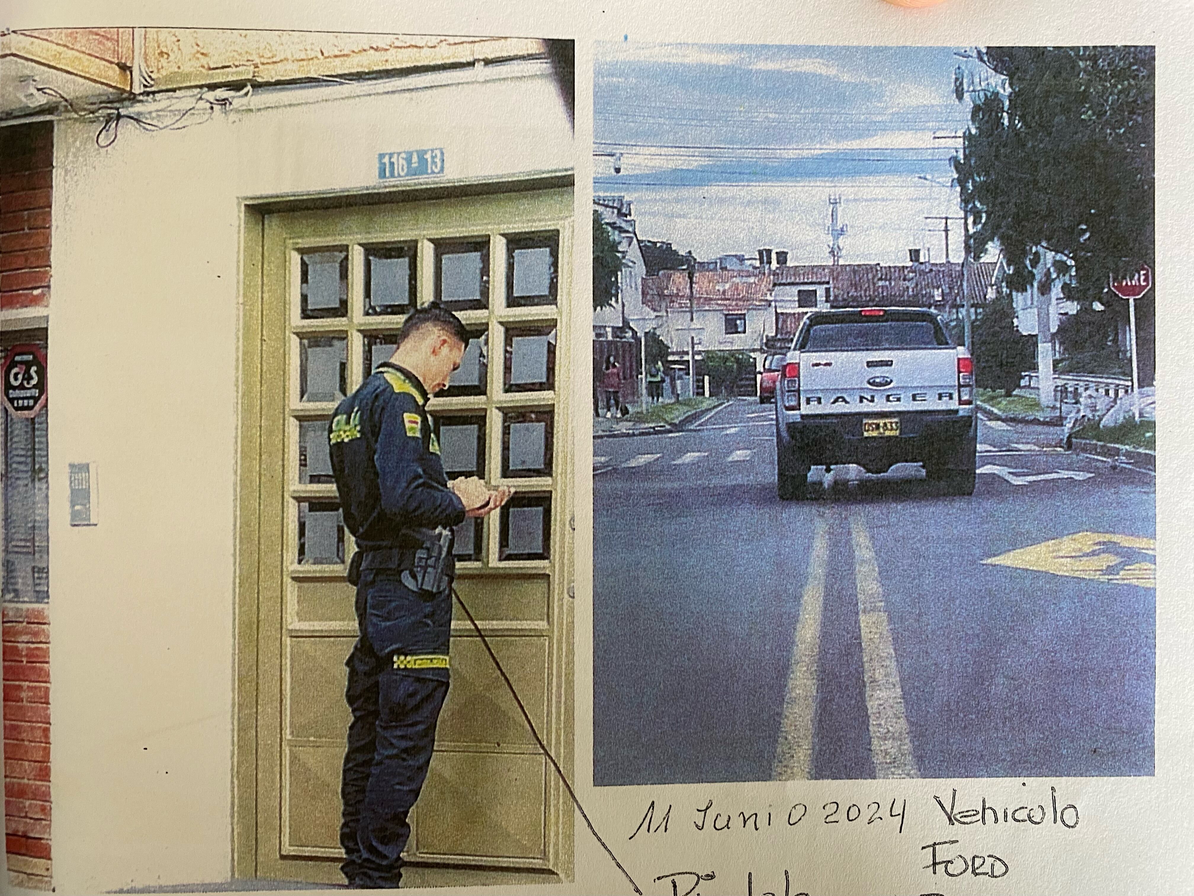 La coronel Andrea Cáceres fue denunciada por violencia intrafamiliar y en su contra hay unas medidas de protección.