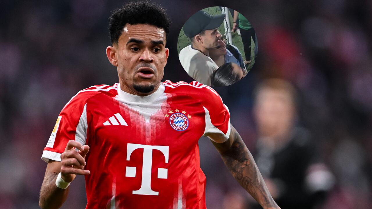 Luis Díaz está en Barranquilla mientras descansa en el parón de Bayern Múnich.