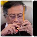El expresidente Gustavo Petro y la red social X.