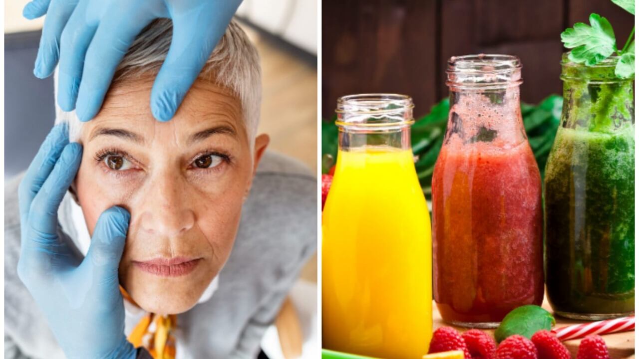 Bebidas naturales ricas en vitamina A para mejorar la salud ocular o de los ojos