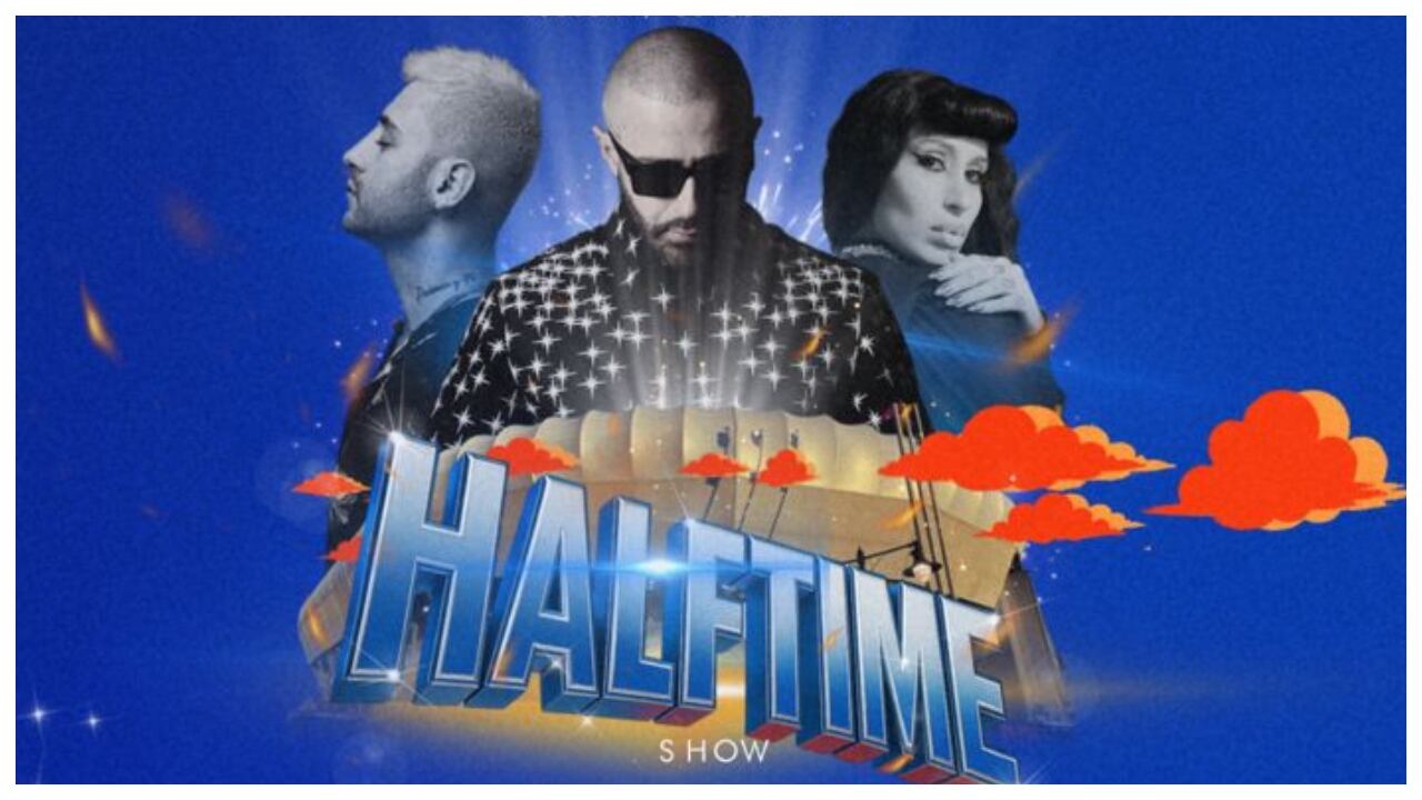 Artistas que se presentarán en el 'Halftime Show'.