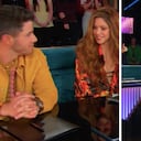Shakira en la nueva temporada del programa concurso, Dancing with myself, puso a bailar salsa a Nick Jonas