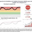 Ocupación UCI en Bogotá.