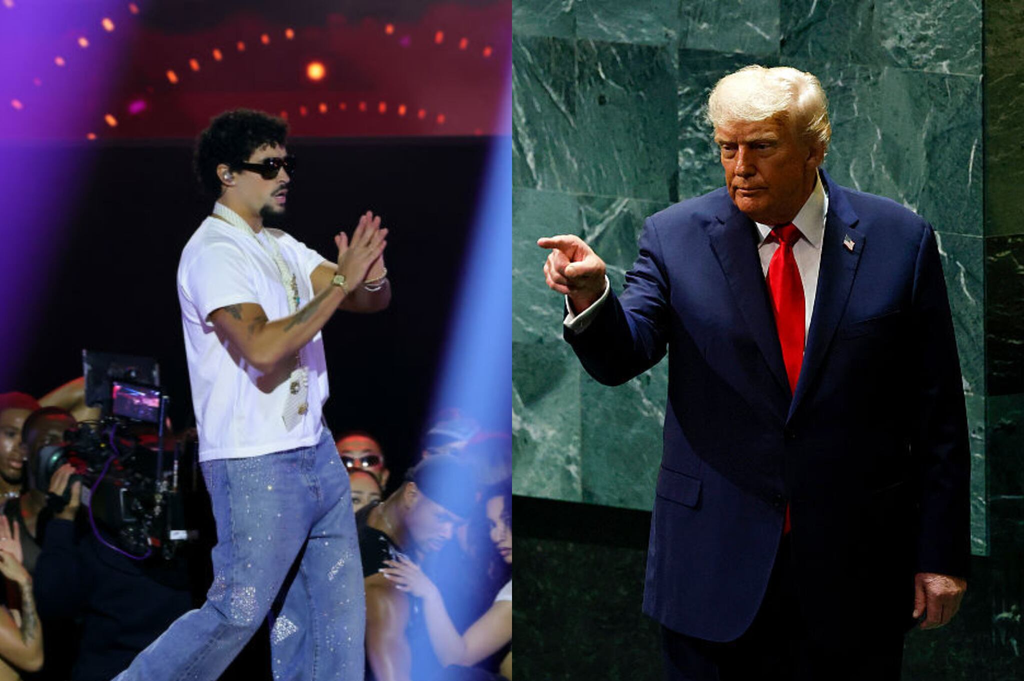 Presencia de Bad Bunny en el Super Bowl 2026 provocó la ira de los seguidores de Donald Trump.