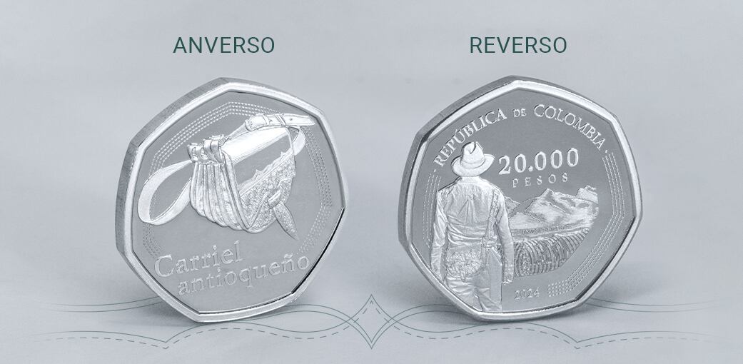 El Banco de la República presentó hoy la moneda conmemorativa del Quinto Centenario de fundación de la ciudad de Santa Marta