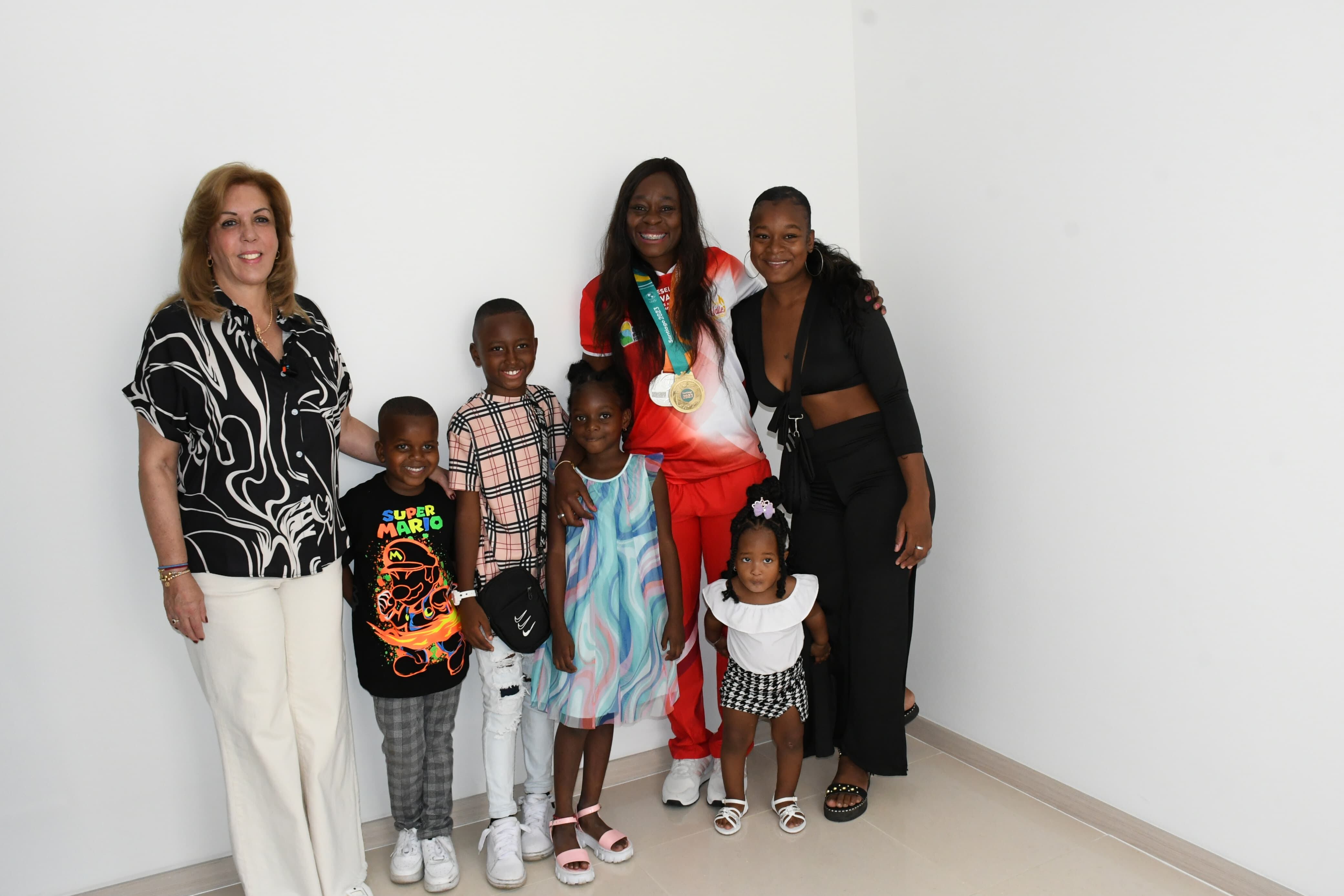 Casa nueva para la deportista Flor Denis Ruiz