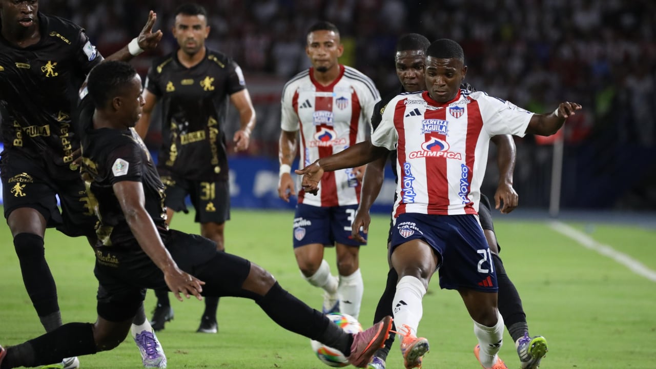 Junior vs. América por la quinta fecha de los cuadrangulares finales en Liga BetPlay.