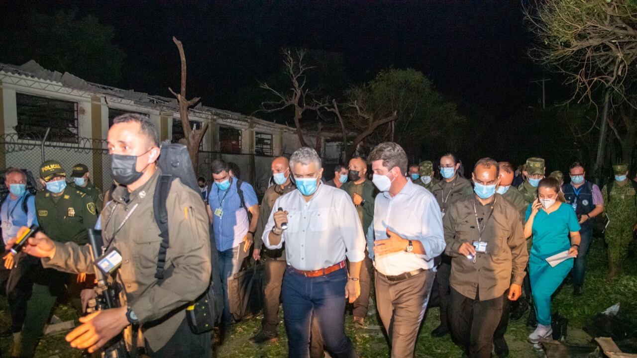 Duque ofrece recompensa de 500 millones de pesos para dar con los responsables del ataque en Cúcuta