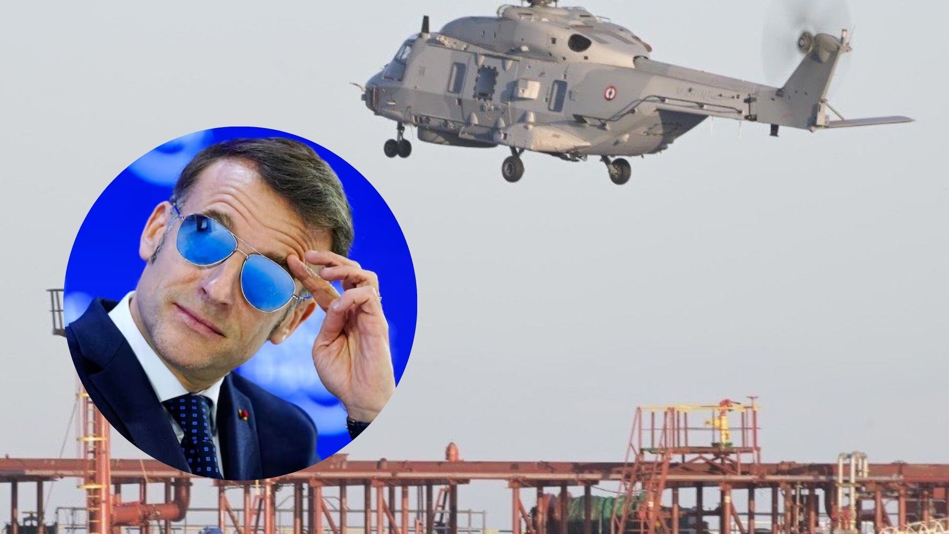 Emmanuel Macron confirmó captura de buque petrolero ruso perteneciente a la "flota fantasma".