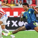 Imagen del juego Colombia vs. Paraguay en amistoso fecha Fifa.