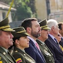 General José Daniel Gualdrón, asumiendo como comandante de la Policía de Bogotá