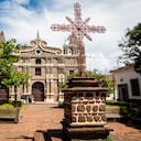 Iglesia de Santa Barbara en Santa Fe de Antioquia.