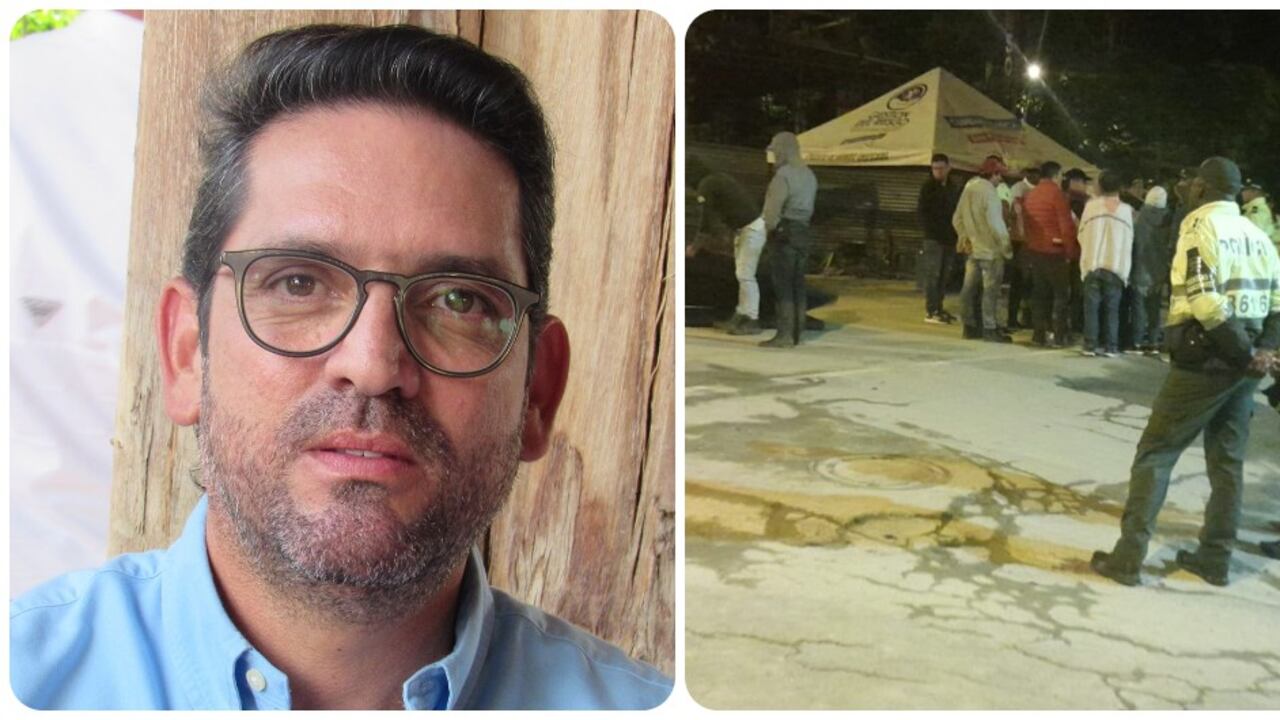 El gobernador Juan Guillermo Zuluaga y el taponamiento en la vía Bogotá- Villavicencio.