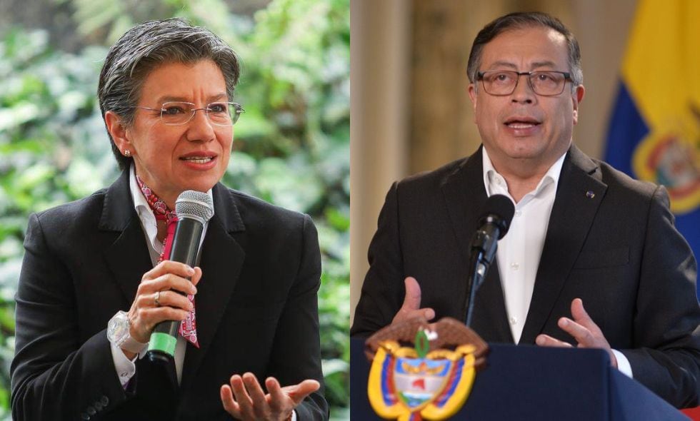 El presidente Gustavo Petro le habría pedido en a Claudia López cambiar los diseños del metro para que fuera subterráneo y no elevado.