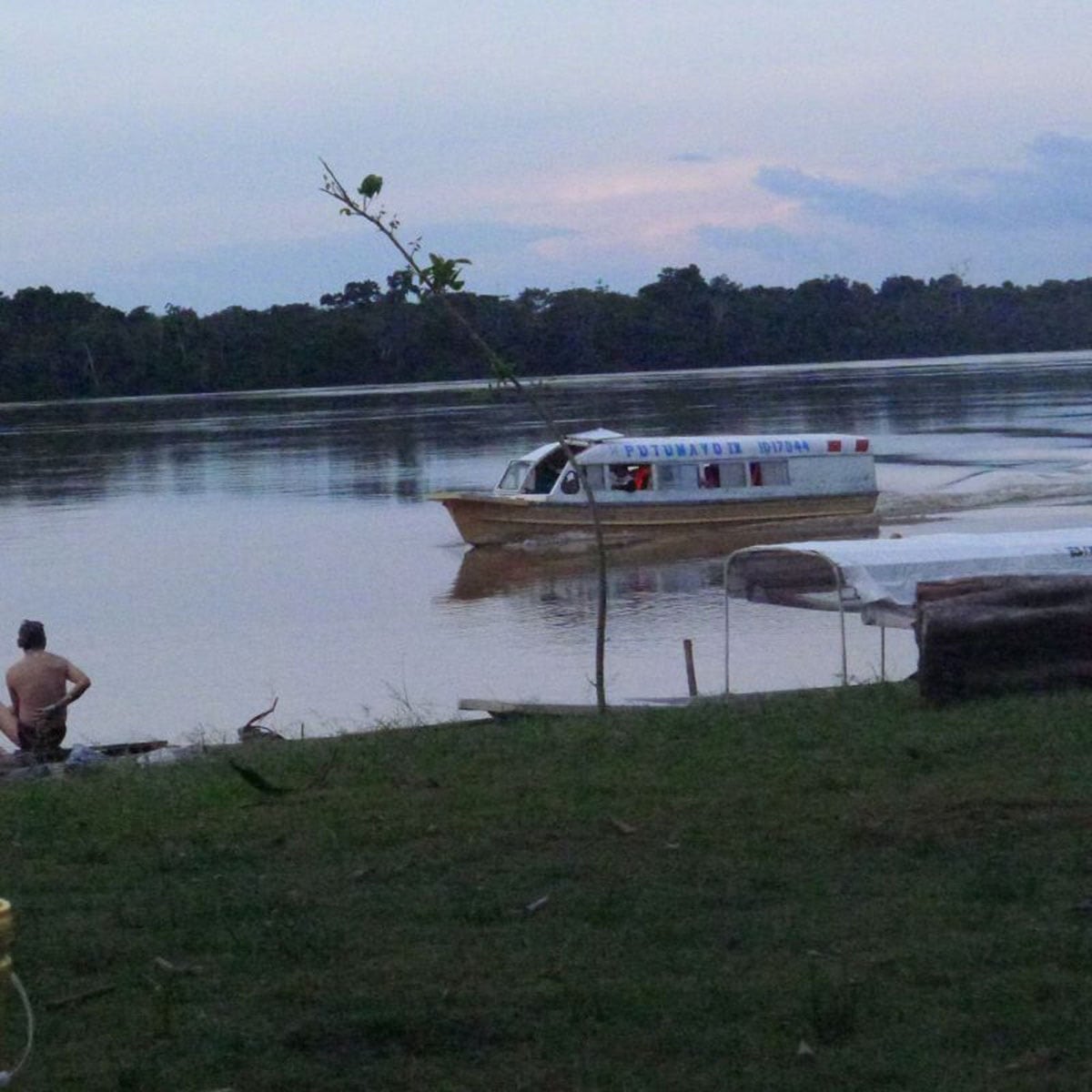 Zona de Tarapacá en el río Putumayo