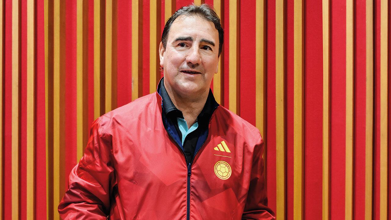 Néstor Lorenzo, director técnico de la Selección Colombia.