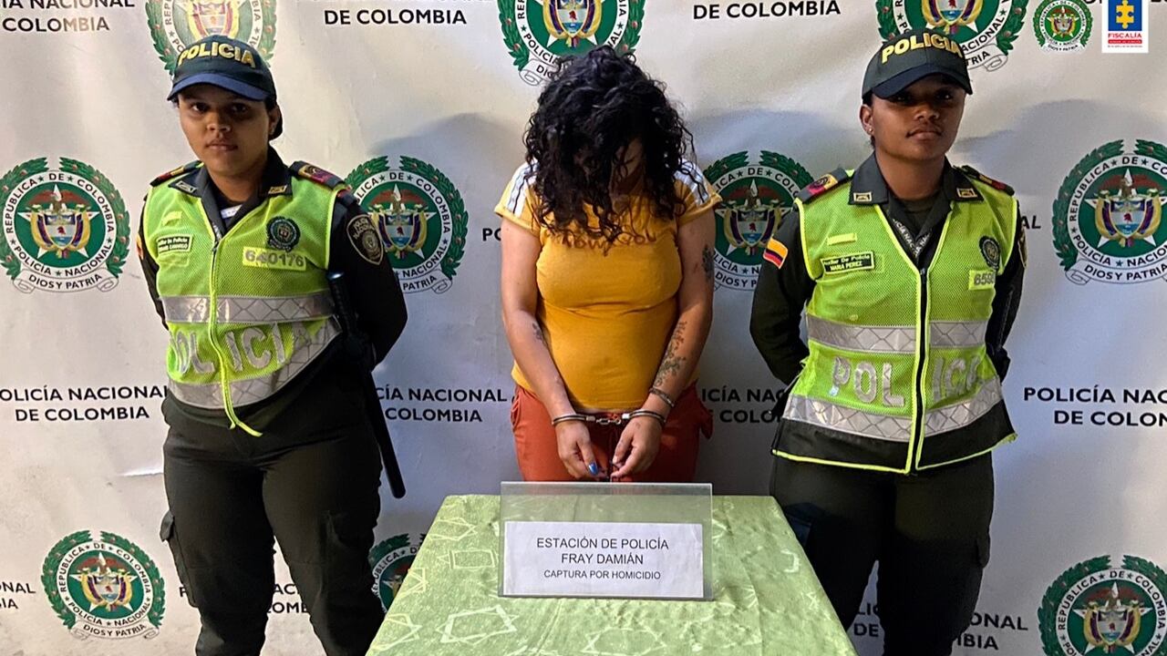 La mujer fue  detenida por agentes de la Policía Nacional cuando portaba un cuchillo y tenía su ropa  ensangrentada.