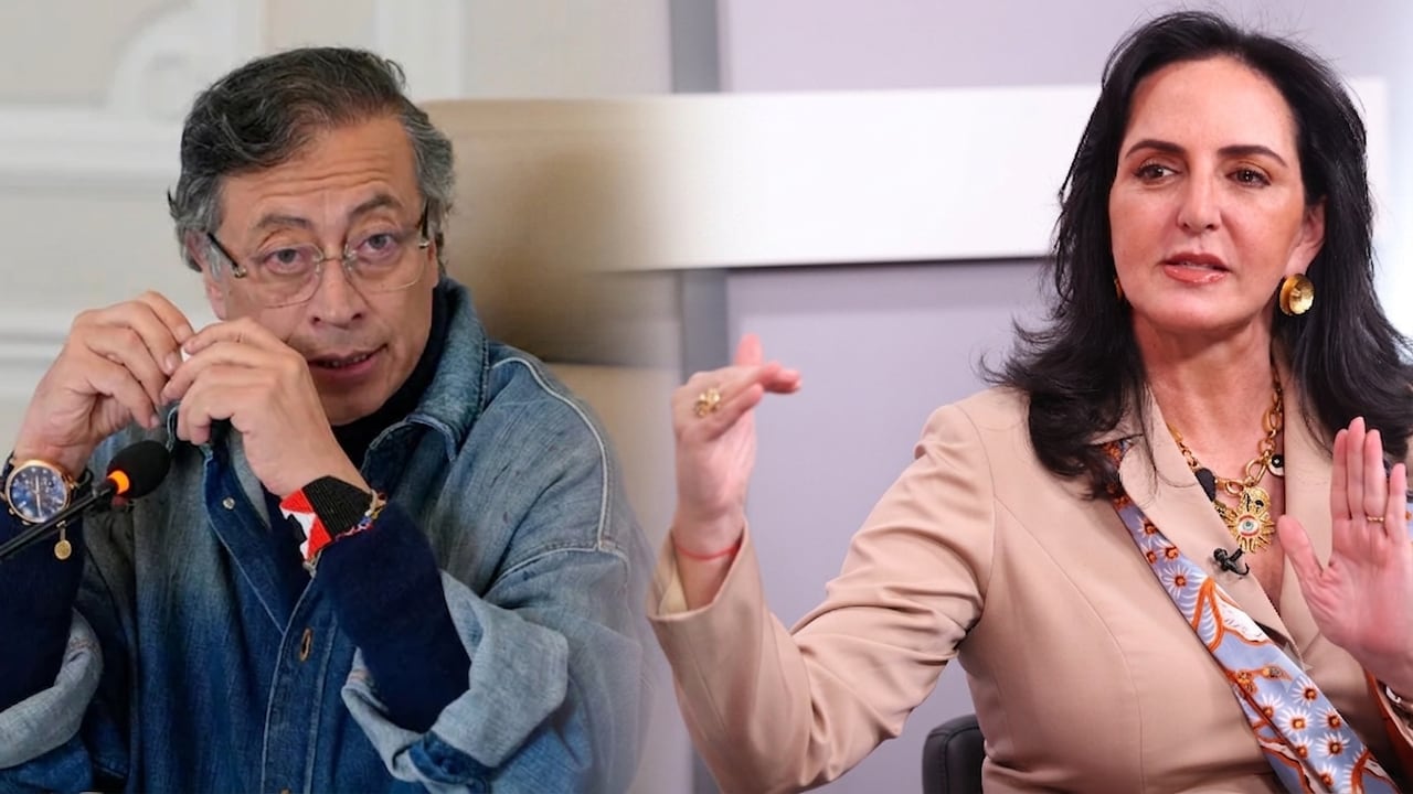 Fuerte choque entre María Fernanda Cabal y Gustavo Petro en redes sociales.