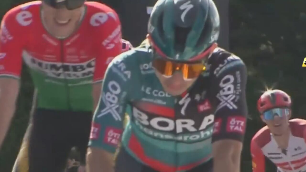 El colombiano cedió tiempo en la llegada de la etapa 3