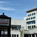 El búnker de la Fiscalía en Bogotá.